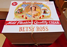 Vintage Betsie Ross Cigar Inside Box Label Bulk Lot 1000 Labels New Old Stock picture