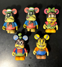 Disney Vinylmation Ink & Paint Lot of 5 Clarabelle, Horace, Goofy & 2x Pete picture