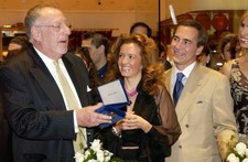 Mayor Oscar Goodman Caroline Gruosi Scheufele Owner of Chopard Thi- Old Photo picture
