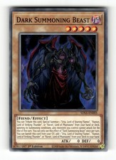 Dark Summoning Beast SDSA-EN005 Common Yu-Gi-Oh 1st Edition LP picture
