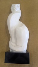WONDERFUL SCULPTURE By A. DANEL 1990 AUSTIN PRODUCTIONS CAT RARE OFFERING MEOW picture