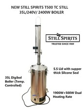 New Still Spirits 35L/240V/2400W Create+ T500 TC S. Steel Reflux Still Kit picture