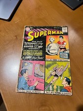 Superman #132 NICE LOWER GRADE - appears around 1.0-2.0 Good 1959 picture