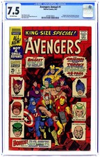 Avengers Annual #1 CGC 7.5 1967 4719573013 picture