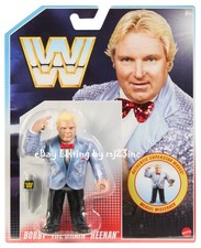 2025 MATTEL WWE RETRO THE BRAIN BOBBY HEENAN WRESTLING FIGURE HOF WWF HASBRO MOC picture