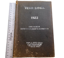 United States Fidelity & Guaranty Co 1923 Yearbook Dallas TX Baltimore MD Office picture