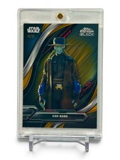 2024 Topps Star Wars Chrome Black Cad Bane Gold Refractor /50 picture