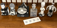 The Twilight Zone Mystic Seer 6pc Black & White Bobble Head Figure Set picture