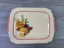1930s-40s Homer Laughlin Mexicana Batter Tray Mid-Century picture