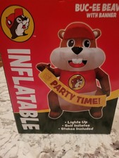 NEW Buc-ee's Party Time Light Up Inflatable Bucees NEW picture