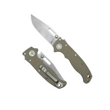 Demko Knives Folding Knife Coyote Tan G10 Handle 3V Clip Point Plain Edge picture