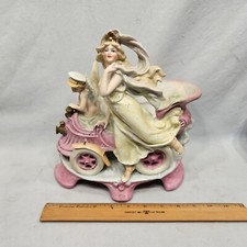 BH Outstanding Rare 1897 China Cherub Goddess Of Victory Motor Car Automobilia picture