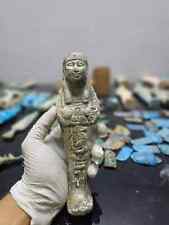 Authentic Ancient Egyptian Ushabti Statue - Rare Pharaonic Artifact, Handcrafted picture