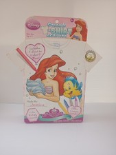 Little MERMAID ARIEL Disney DIY Color A T-shirt Activity - NIB Age 4-7 Unopened  picture