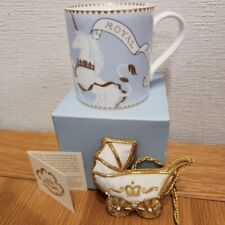 Royal Collection Trust Royal Baby Mug Cup Ornament Set Prince George 2013 picture