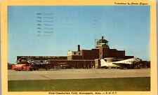 Wold-Chamberlain Field, Minneapolis, Minnesota Postcard (1951) picture
