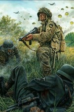 US Army 101st Airborne Division WW2 WWII Print 4x6 #1011 picture