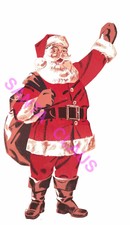 Vintage Douglas Fir Plywood Patterns - Digital Files Emailed (Santa, Angel ) picture
