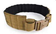 NEW BLACKHAWK PADDED PATROL BELT COYOTE TAN MEDIUM 43-49 in. WAIST picture