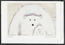 DOLCE - Folk Art Polar Bear & Cub by Jimmy Wright - New 6