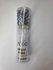 Vintage Prodyne Year 2000 Swizzle Sticks Set of 12 Y2K Millennium Barware picture