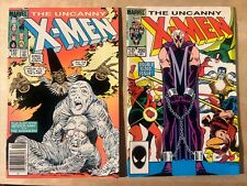 UNCANNY X-MEN #190 & 200  ( Marvel ) 9.0 NM - 1st App Fenris - Trial Of Magneto picture