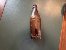 SUPER RARE AMBER COCA COLA SODA BOTTLE ENGLEWOOD TN RATED RR IN PORTERS BOOK picture