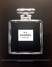 1974 Chanel No. 5 Chanel Classic LARGE Perfume Bottle photo vintage print ad picture