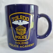 Vintage Cobalt Blue Toledo Ohio Police Academy Coffee Cup / Mug picture