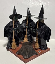 Handmade 3 Witches Mexican Folk Art Primitive OOAK picture