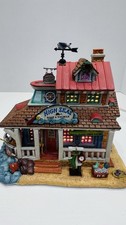 Lemax Plymouth Corners “ High Seas Bait & Tackle Shop” 25361 RARE & NEW picture