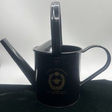 L' Hotel Des Royales Paris France Bumblebee Enameled Watering Can Vintage No 17 picture