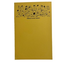 Vintage 1970s? Risque Erotica NotePad Orgy Lovers Things To Do TODAY Gag picture