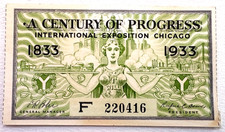 Fantastic 1933 Ticket Stub From 