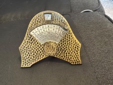 Unique Keith Art Metal Craft Hammered Brass Arts & Crafts Perpetual Calendar picture