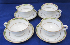 Noritake Warrington #6872 Set Of 4 Cup & Saucer Set (1967-78) Japan Discontinued picture