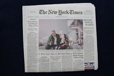 2024 APRIL 27 NEW YORK TIMES - BIDEN DELAYING A MENTHOL BAN FOR CIGARETTES picture