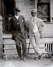 Two African-American Gentlemen From the Early 1900s All Dressed Up 8x10 Photo picture