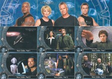 VHTF 2006 Stargate SG1 Season 8 Complete 72 Card Base Set Plus 2 Empty Wrappers picture