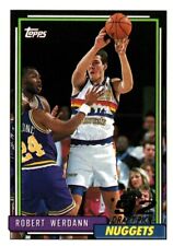 1993 Topps Robert Werdann Rookie Card #394 NBA picture