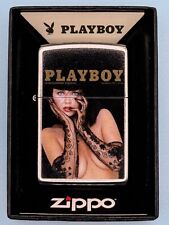 Vintage December 1988 Playboy Magazine Cover Zippo Lighter NEW In Box Rare Pinup picture