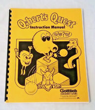 Gottlieb Q*Bert's Quest Pinball Machine Original Manual Schematics NOS  picture