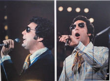 Two (2) Tom Jones Photo Prints Gene Trindl Media Trust Archives with COA picture