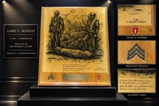 Larry E. Seefeldt 1988 Numbered #18 Military Memorial Plaque – 25th Infantry picture