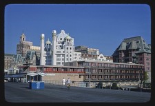 Photo:Atlantic City New Jersey 1950s Old Hotels Boardwalk Skyline picture