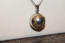 VINTAGE NEW HARMONY BALL STAR design,  Sterling Silver 925,  Original Box, Italy picture