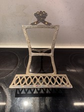 vintage Israeli Judaica metal prayer book/Bible easel stand picture