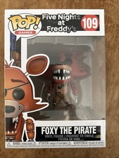 Funko Pop Five Nights at Freddys Foxy The Pirate Toy Figure #109 -- Damaged Box picture