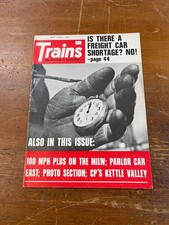 Trains Magazine ~ May 1968 ~ Vol. 28, No. 7 ~ Is There a Freight Car Shortage? picture