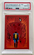 Amazing Spider-Man 2020 Panini Marvel 80 Years  #44 PSA 10 picture